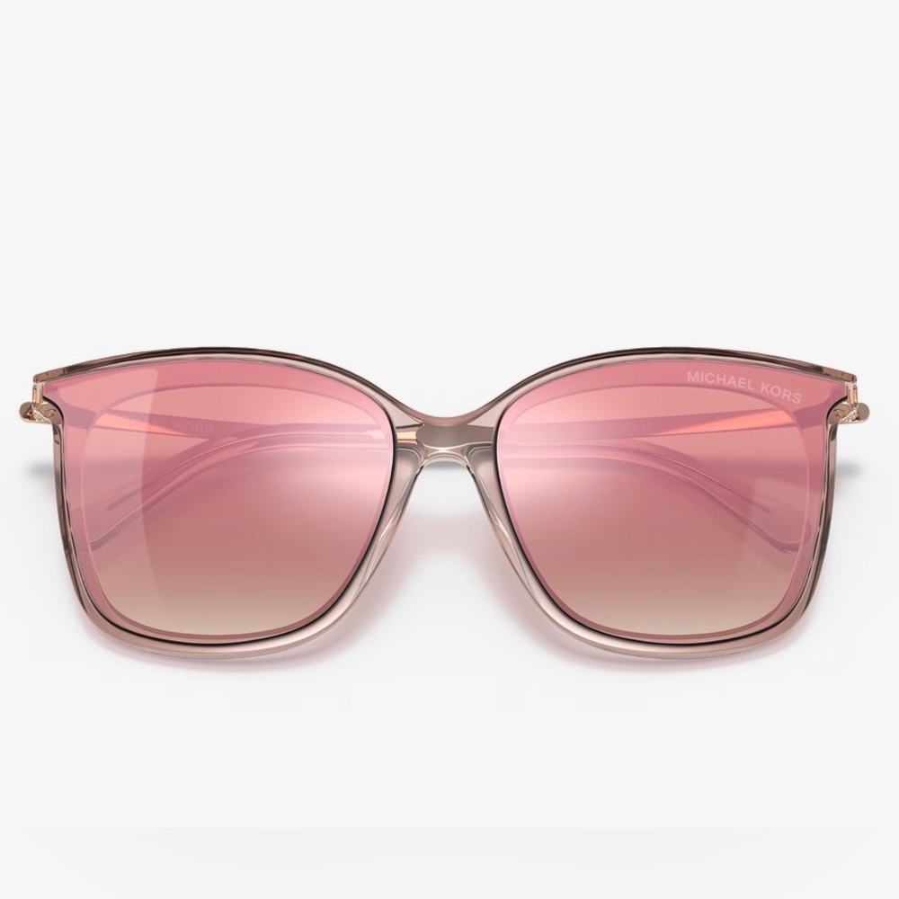 Michael Kors Rose-Tinted Cat-Eye Mirrored Sunglasses - Picture 4 of 11